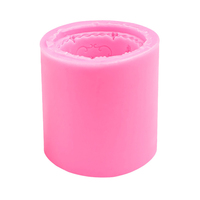 Moule en silicone économique, populaire et classique, motif chariot citrouille de conte de fées, 2 couches, pour gâteaux, décorations, savons et bougies DIY