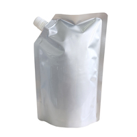 Pochettes souples à bec verseur de qualité supérieure 1L 3L en plastique alimentaire pour vin, boissons, confiture/lait/liquides