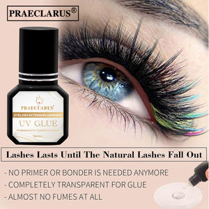 Colle à cils UV à vente chaude, colle à extension LED, colle collante pour femme, noire, séchage rapide, faible odeur, colle à cils Alcoxy Etil 15g, étiquette privée - Product Image 4