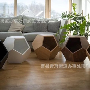 Cama para Mascotas de Madera Maciza, Caja Nido para Gatos, Mueble Multifuncional, Origen Shandong, Material de Roble Natural, Forma Cuadrada - Product Image 5