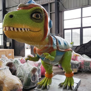 Nueva llegada realista Animatronic dinosaurio que fabrica tamaño real interactivo robótico dinosaurio paseo máquina para <span class=keywords><strong>Centro</strong></span> <span class=keywords><strong>Comercial</strong></span> - Product Image 3