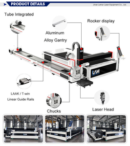 Machine de découpe <span class=keywords><strong>laser</strong></span> à fibre CNC pour tôles métalliques, acier et fer, prix usine, 1.5kw 3kw 6kw, pour découpe <span class=keywords><strong>laser</strong></span> d'acier au carbone, avec tête BM110 BM111 - Product Image 4