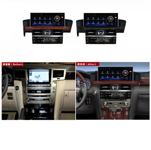 Radio de coche de 12,3 "<span class=keywords><strong>Android</strong></span> 14 para LEXUS LX570 2008-2015 actualización a pantalla de navegación QLED IPS 2022 manteniendo el sonido de Mark Levinson - Product Image 1