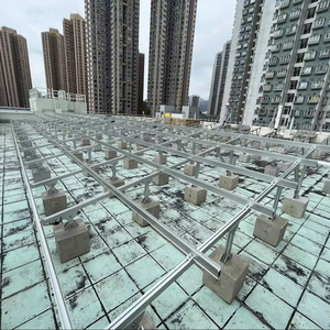 Thương mại mặt đất gắn kết năng lượng mặt trời Kệ hệ thống công nghiệp năng lượng mặt trời bảng điều khiển khung loại bipv gắn cho các dự án lớn - Product Image 1