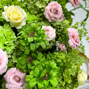 Promise Factory Sale Cheap New Wedding Green <b>Arch</b> <b>Decoration</b> Artificial Flower <b>Arch</b> Backdrop - Product Image 3