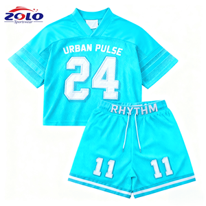 Nuovo arrivo rivalità di bufalo set di maglia da calcio Design personalizzato 17 Josh Allen 4 James Cook F. S.E. Camicie da calcio USA cucite - Product Image 2