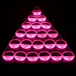 Pulseras LED Personalizadas de la Marca <span class=keywords><strong>Redshark</strong></span> para Eventos de Halloween, Deportes de Empresa, Conciertos - Promocionales, Intermitentes, Gran Venta - Product Image 3