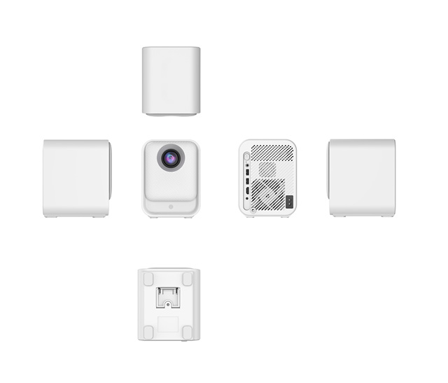 5G Direct Factory Supply 720P Portable Video Projector Wireless Blue Tooth Home Theater LCD Smart Mini Android Projector
