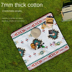 Tapete de Picnic para Acampar al Aire Libre, Lavable a Máquina, Resistente a la Humedad, Impermeable, de 5 mm de Grosor, Cuadrado, de EVA, Portátil - Product Image 1