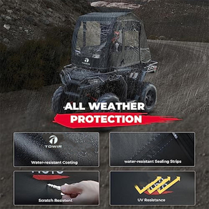 Phổ ấm ATV tán Bìa ATV Cab bao vây mùa đông Full Vision ATV cabin bìa cho <span class=keywords><strong>Polaris</strong></span> thể thao fourtrax có thể-am - Product Image 3