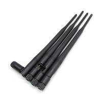Antenne externe pliable pleine bande 2G/3G/4G, modèle bâton de colle ARWL-4GE242, gain de 5 dBi pour connecteur mâle/mâle, Chine