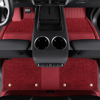 Tapis de sol de voiture sur mesure pour Volvo XC60 XC90 S60 S90 XC40 S40 C40 C20 C30, matériau ECO, cuir de luxe, ensemble complet