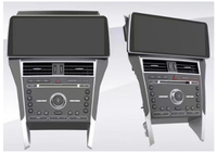 Autoradio 12,3 pouces pour Ford Explorer 2013-2018, mise à niveau du lecteur multimédia GPS 6+128 Go, CarPlay stéréo