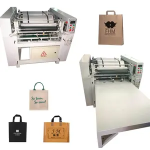 เครื่องพิมพ์ถุงกระดาษอัตโนมัติเครื่องพิมพ์ถุงพลาสติกแบบเฟล็กโซเครื่องพิมพ์ถุงผ้า PP