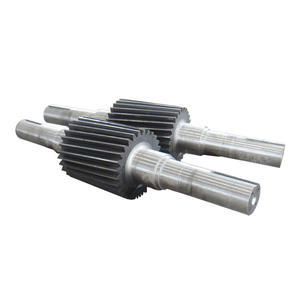 Pièces de machines d'excavation usinées en usine, arbre d'engrenage en alliage forgé pour l'exploitation minière, arbre réutilisable de haute qualité pour - Product Image 1