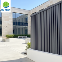 Panneau WPC Co-extrudé Imperméable et à Faible Entretien, Panneau WPC pour Clôture Extérieure, Panneau WPC pour Mur Extérieur, Revêtement WPC pour Clôture
