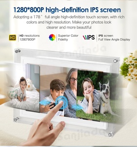 10.1-inch Wifi Khung ảnh kỹ thuật số với frameo-<span class=keywords><strong>app</strong></span>-acrylic khung thiết kế, 32GB lưu trữ IPS màn hình cảm ứng dễ dàng chia sẻ thông qua ứng dụng - Product Image 4