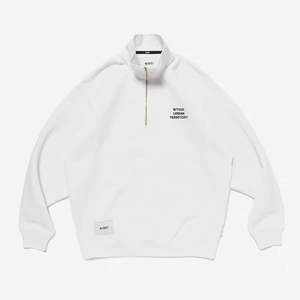 Pull-over Homme Col Montant Demi-Zip Broderie Lettres Style Décontracté Streetwear Tricoté Automne-Hiver 2024 - Product Image 2