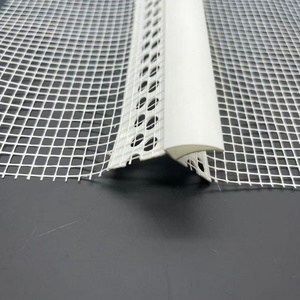 Nouvel arrivage : Profilé d'angle en PVC étanche type bec d'aigle avec maille découpable facile, 2 m, pour protection des coins <span class=keywords><strong>de</strong></span> mur DIY contre les fissures - Product Image 2