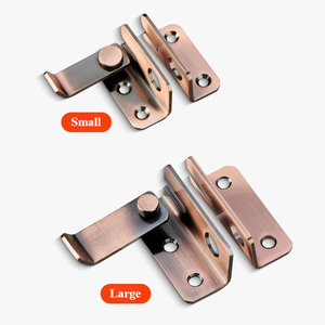 Loquet antivol <span class=keywords><strong>en</strong></span> acier inoxydable sans perçage, <span class=keywords><strong>serrure</strong></span> à hasp montée <span class=keywords><strong>en</strong></span> surface <span class=keywords><strong>pour</strong></span> portes <span class=keywords><strong>en</strong></span> fer, armoires et portes coulissantes - Product Image 2