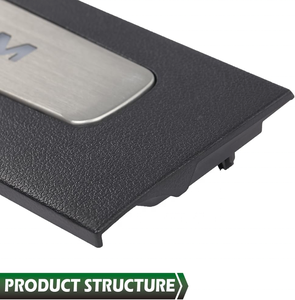 Estribos Delanteros Iluminados LED Platinum Compatibles con Ford F250 F350 F450 F550 Super Duty Solo Cabina Doble 2017-2022 - Product Image 5