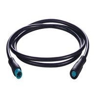 Câble d'extension de vélo électrique Ebike 2/3/4/5/6 broches, prise étanche, lumière femelle — mâle/accélérateur/frein/écran, pièces de vélo