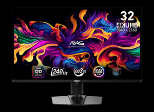 Moniteur de jeu plat MSI MAG 321UPX QD‑OLED 31,5 pouces 4K 240Hz flambant neuf - Product Image 3