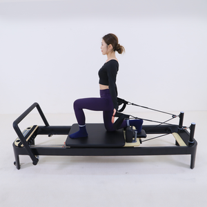 เครื่องพิลาทิสรีฟอร์เมอร์อะลูมิเนียมรุ่น<span class=keywords><strong>ที่</strong></span> <span class=keywords><strong>2</strong></span>, เตียงฝึกกล้ามเนื้อแกนกลางระดับมืออาชีพสำหรับยิมและสตูดิโอ, NexFIT JY-A02, อุ<span class=keywords><strong>ป</strong></span>กรณ์ครบชุด - Product Image 2