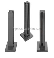 Clôture en verre fendue en acier inoxydable pour villa Balcon extérieur Pont Balustrade Escaliers au design moderne Système de garde-corps fendu en verre