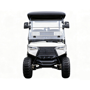 Voiture de <span class=keywords><strong>golf</strong></span> électrique chinoise tout-terrain 4 places avec batterie au lithium, petite voiture électrique avec support pour sac - Product Image 2