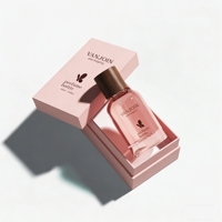 Ensemble de flacons de parfum de luxe avec boîte, flacons de parfum en verre, mini flacons en verre pour parfums, flacons de parfum vides, coffrets cadeaux de parfum