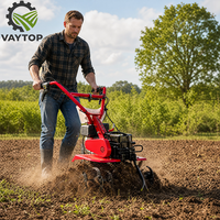 Cultivadora Profesional al por Mayor con Cuchillas Rotatorias Multifuncionales y Protector de Seguridad para Plantación Moderna en Invernaderos