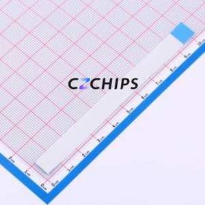 FFC-0.5-16-100-B-4-8 FFC Cable (Flexible Flat Cable) P=0.5mm Connector 16P 0.5mm 0.3mm Reverse - Product Image 2