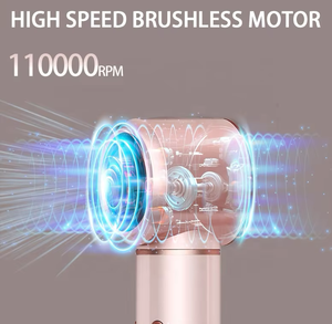 Strumento per Acconciatura 5-in-1 con Motore Brushless BLDC 110000 RPM, Logo Personalizzabile e Accessori, Elettrodomestici per la Cura e lo <span class=keywords><strong>Styling</strong></span> dei Capelli - Product Image 5
