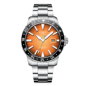 1Customized Luxury Stainless Steel Miyota <b>Automatic</b> Mechanical Water Resistant <b>Chronograph</b> Men's Watch Pointer Dial 20mm Band - Product Image 4