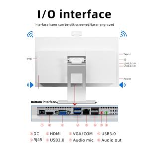 <span class=keywords><strong>One</strong></span> <span class=keywords><strong>Piece</strong></span> computador tout en un pc 27 pouces 16ram wifi cd i7 mural tout en un pc avec écran tactile capacitif lcd - Product Image 2