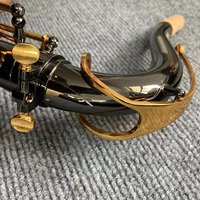 Professional Shiny EB Gold Lacquer Bell and Neck Premium Instrument Tenor Saxophone