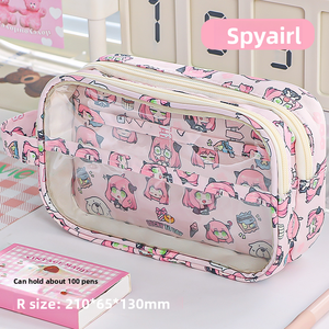 2025 nouveau Original volley-ball jeunesse bar douleur sac porte-<span class=keywords><strong>crayon</strong></span> fille Junior lycée garçon porte-<span class=keywords><strong>crayon</strong></span> Transparent porte-<span class=keywords><strong>crayon</strong></span> - Product Image 5