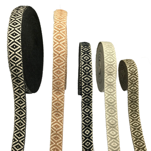 National Style <strong>Cotton</strong> <strong>Jacquard</strong> Ribbon <strong>Tape</strong> for DIY Clothing Bags Sewing Strap - Product Image 1