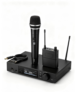 Sistema de Micrófono Inalámbrico UHF BLX24R/Beta58A Usado, Micrófono Vocal Profesional para Escenario, Karaoke y Actuaciones en Vivo - Product Image 5