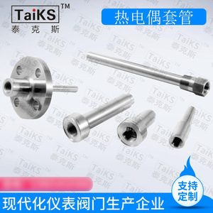 Funda Protectora para Termómetro Bimetálico con Conector Recto de Acero Inoxidable, Sensores de Temperatura - Product Image 3