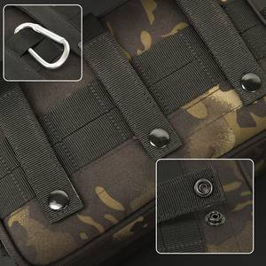 Bolsa Táctica MOLLE <span class=keywords><strong>Admin</strong></span>, Impermeable, Organizador EDC para Utilidades y Artículos Médicos con Accesorio para Herramientas EMT, Bolsa de Gimnasio Impermeable para Supervivencia - Product Image 5