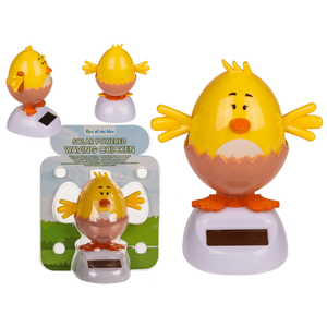 Figurine solaire, poussin, env. 11 cm, - Product Image 1