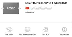 Ns100 Ssd 128GB 256GB 512GB Ssd ฮาร์ดไดรฟ์ Hdd 2.5 ฮาร์ดดิสก์ Ssd โซลิดสเตทไดรฟ์ สำหรับแล็ปท็อป Ssd 256GB Ssd Sat - Product Image 4