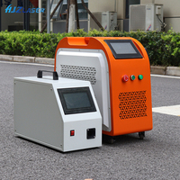 Machine de soudage laser 4-en-1 portable 1500W à refroidissement par air, mini machine de soudage laser à fibre 1500W pour métaux, en promotion