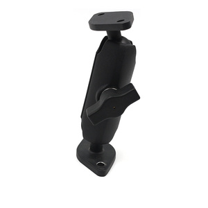 Soporte de bola de 1 pulgada con brazo de doble articulación mediano y base de bola doble diamante para soporte de camión - Product Image 4