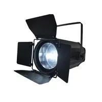 Projecteur de scène LED COB Zoom Par 200W ultra-léger, angle de faisceau 25-55°, température de couleur 3200K-5600K, contrôle DMX512, Ra80, IP33, pour événements intérieurs, 4 canaux