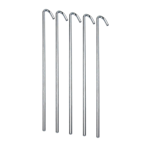 Summer Steel Tent Ground Pegs <b>Camping</b> Stakes <b>Tarp</b> Stakes Hiking Accessories Easy-Carry - Product Image 1