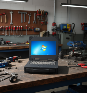 Boîtier d'ordinateur industriel Loosen avec écran IPS 13,3 pouces 1080p et clavier, châssis de serveur montable en rack - Product Image 2