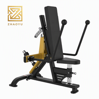 Machine à extensions et flexions assises ZY à charge libre, double fonction, pour entraînement des quadriceps et des ischio-jambiers, idéale pour les salles de sport commerciales